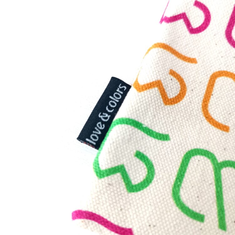 mini pouch thai rainbow green