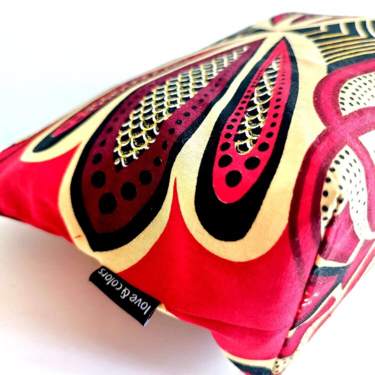 african_cotton_wax_print_zipper_pouch_butterfly_red