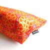 african_cotton_wax_print_zipper_pouch_orange_mandala