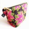 african_cotton_wax_print_zipper_pouch_pink_flower