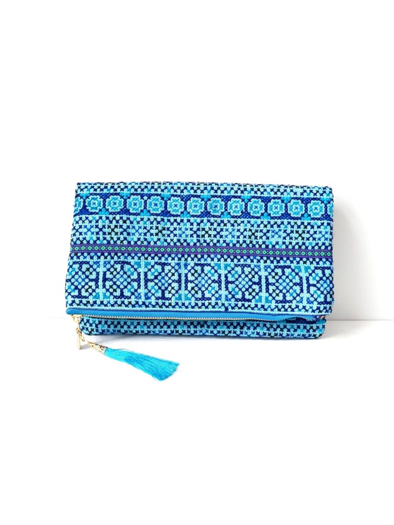 Hmong Little Lagoon Clutch Bag