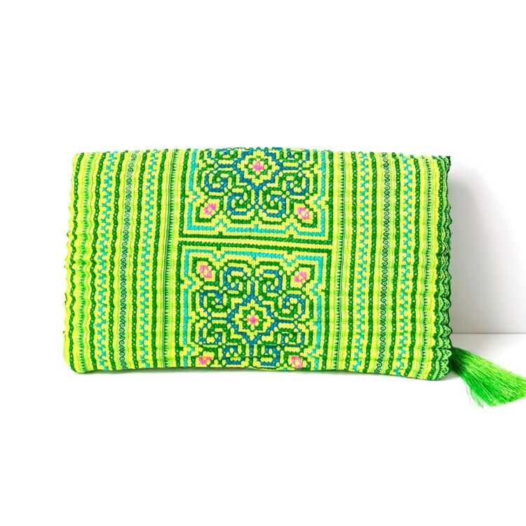 hmong_clutch_green