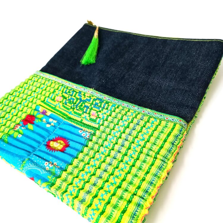 hmong_clutch_green