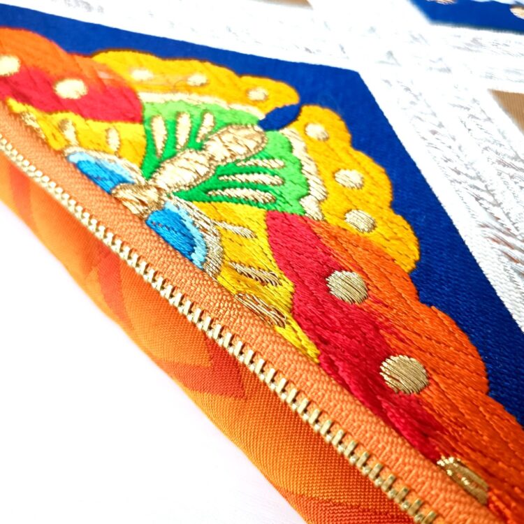 kimono_obi_clutch_butterfly_orange