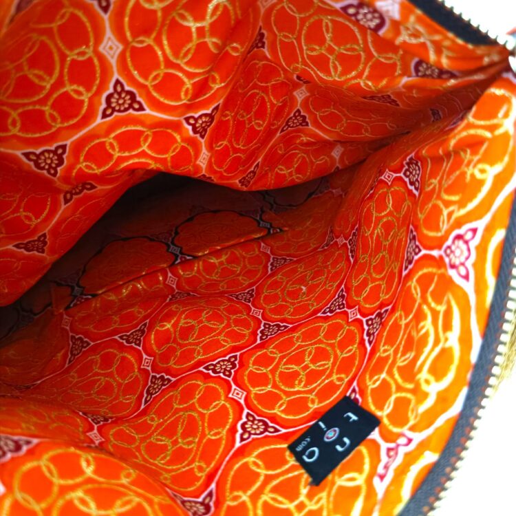 kimono_obi_clutch_dark_orange_flower