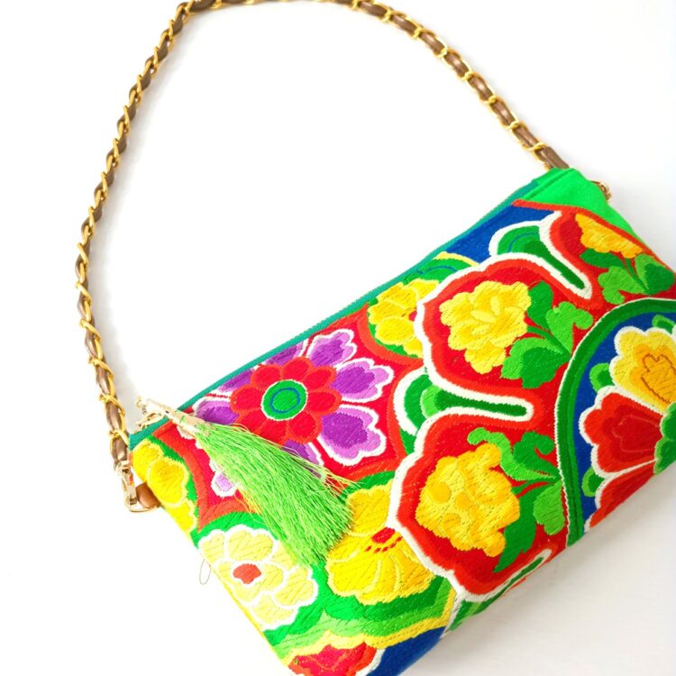 kimono_short_chain_shoulder_bag_psychedelic_green