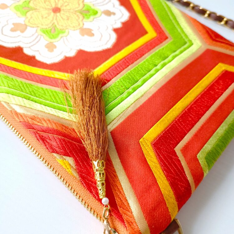 kimono_shoulder_bag_square_traditional_orange