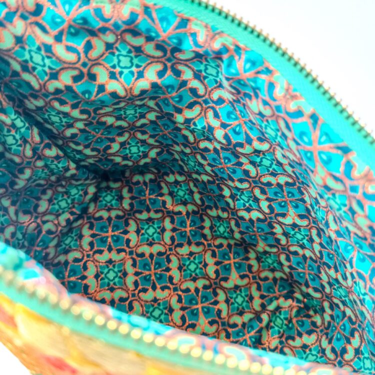 kimono_shoulder_pouch_green_flower