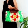 kimono_wood_handle_bag_green_flower
