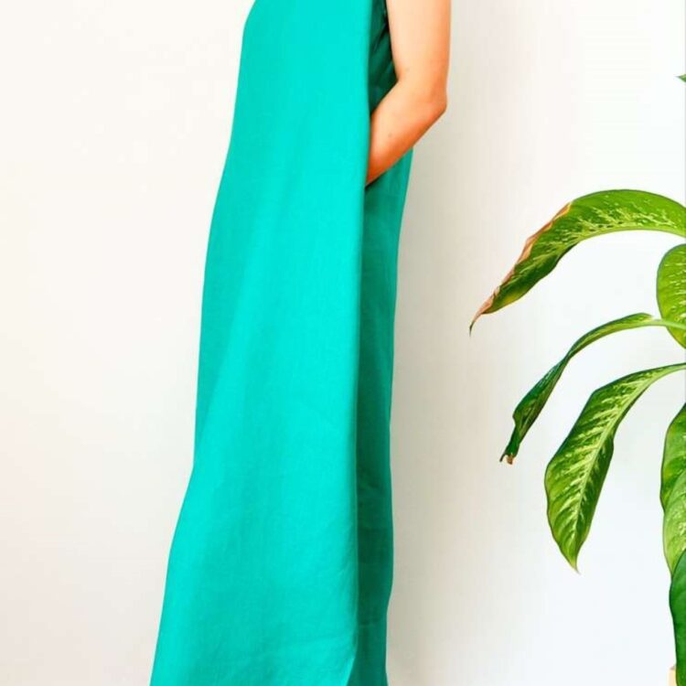 linen_dress_collar_green