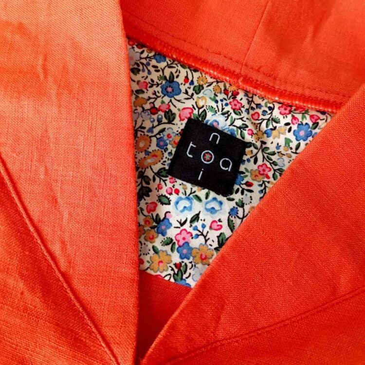 linen_dress_collar_orange