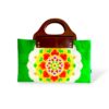 wood_handle_kimono_tote_bag_flower_shiny_green