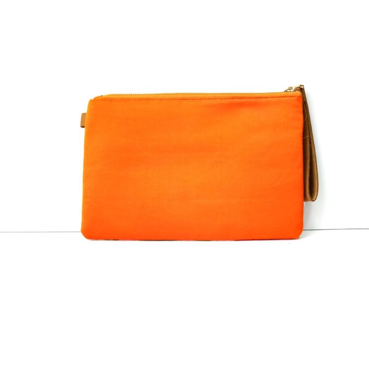 wristlet_clutch_square_orange_rainbow_flower