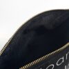 cosmetic zipper pouch Thai black