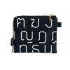 mini pouch Thai letter black