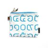 mini pouch Thai letter babyblue