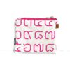 mini pouch Thai letter pink