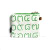 mini pouch Thai letter green