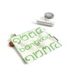 mini pouch Thai letter green