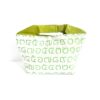 2-Handle Printed Canvas Tote Bag Thai Letters green