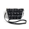Shoulder Bag Pouch Thai Letter Black