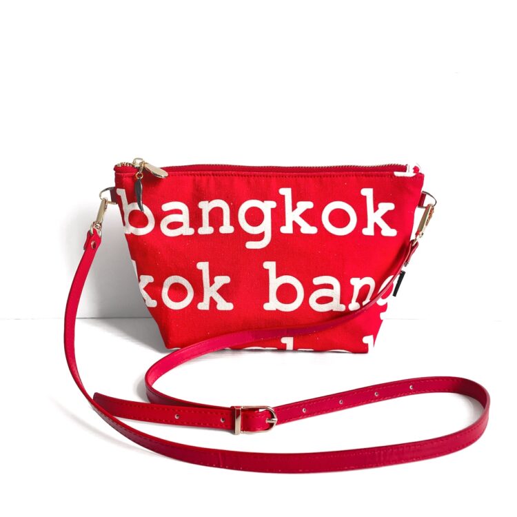 Shoulder Bag Pouch Bangkok Red