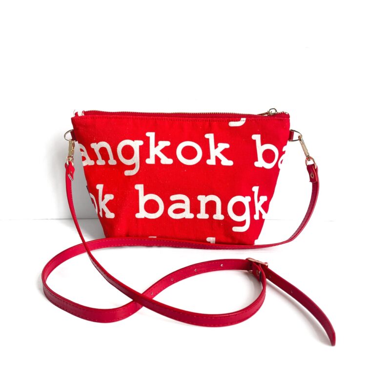 Shoulder Bag Pouch Bangkok Red