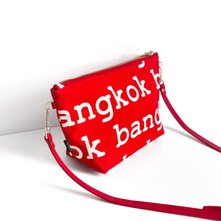 Shoulder Bag Pouch Bangkok Red