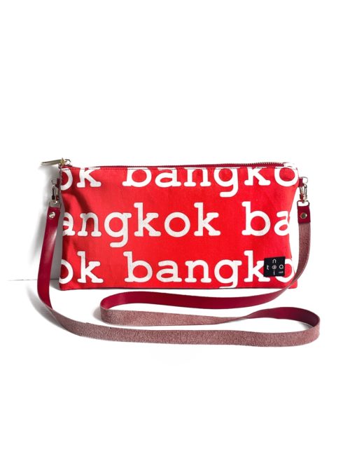 Sacoche Shoulder Bag Bangkok Red - Toanoi