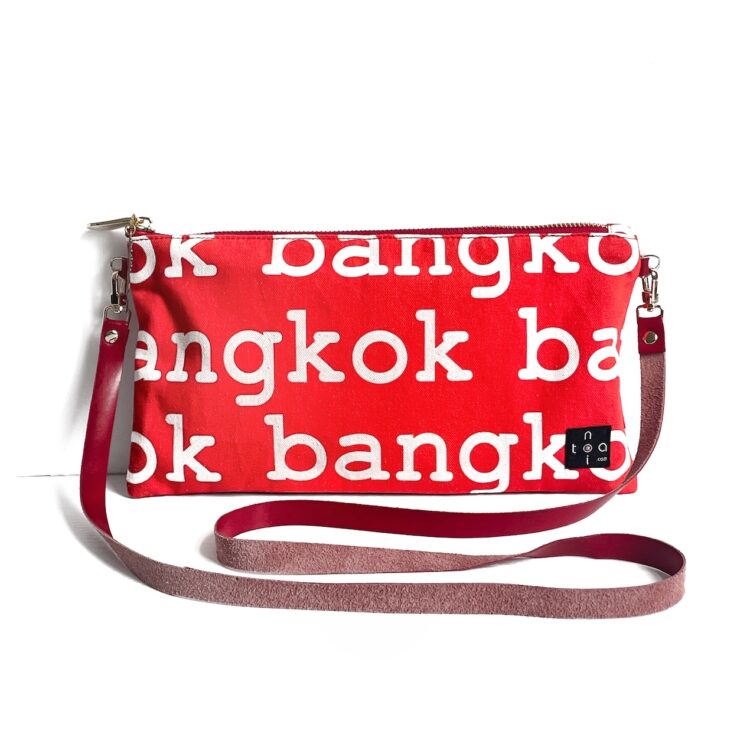 Sacoche Shoulder Bag Bangkok Red