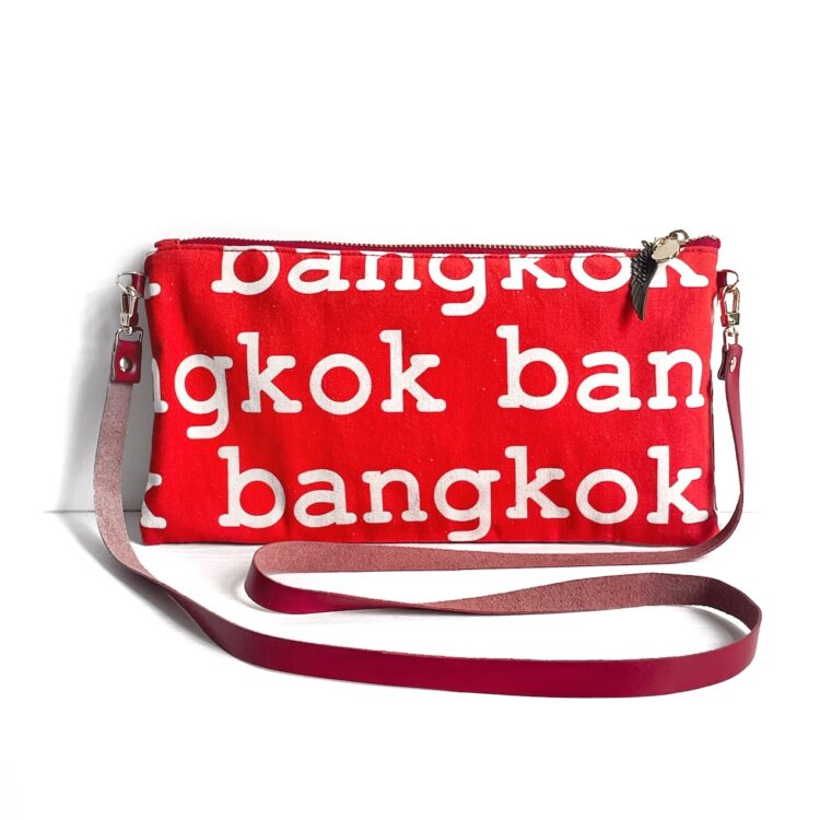 Sacoche Shoulder Bag Bangkok Red