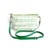 Shoulder Bag Pouch Thai Letter Green