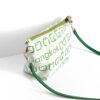 Shoulder Bag Pouch Thai Letter Green