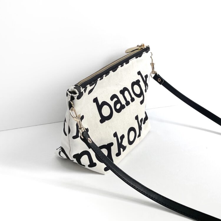 Shoulder Bag Pouch Bangkok White