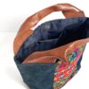 Canvas Tote Bag Blue Hmong large