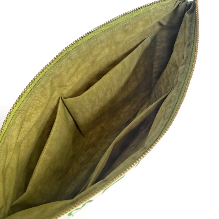 Laptop Computer Bag Thai Letter Green