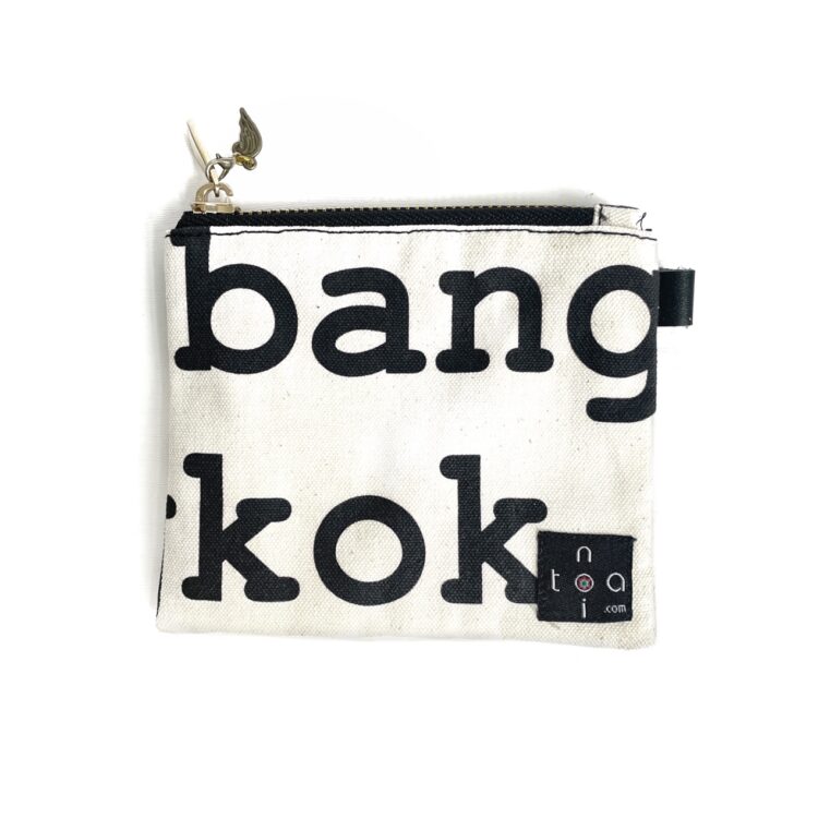 mini pouch Bangkok white