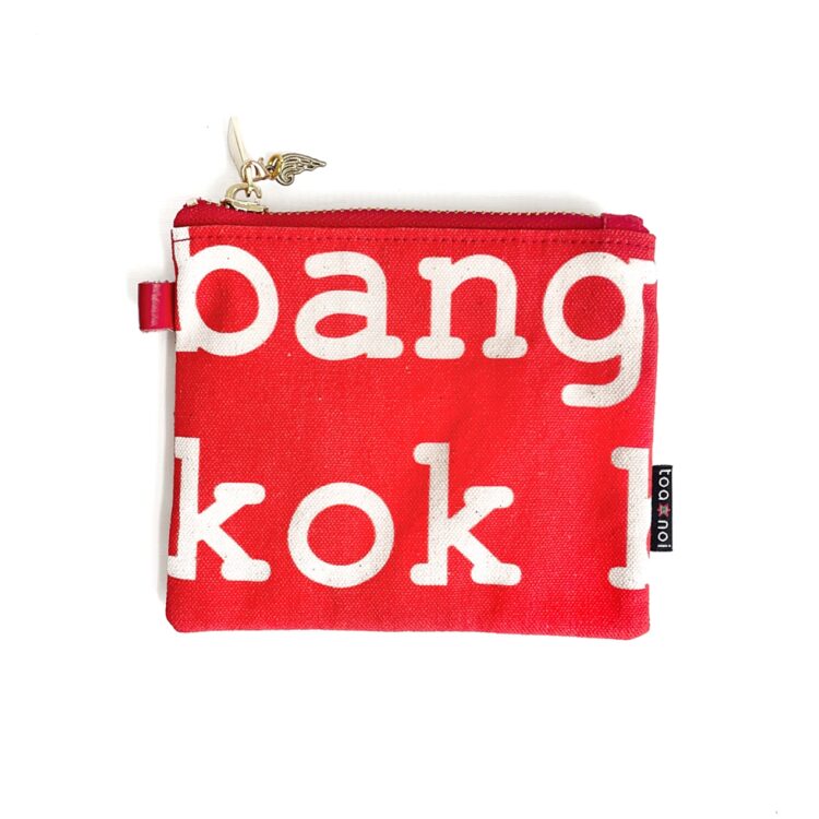 mini pouch Bangkok Red