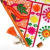 Mini Zipper Pouch Indian Orange