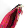 Mini Zipper Pouch Indian Leaf