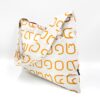 Canvas Messenger Bag Thai Letters Orange