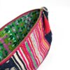 Hmong Stripes Clutch Bag Pink