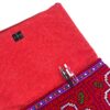 Hmong Snail Clutch Bag Red
