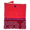 Hmong Snail Clutch Bag Red