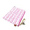 iPad Bag Thai Numbers Pink