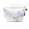 Kimono Pouch Bag Butterfly Purple