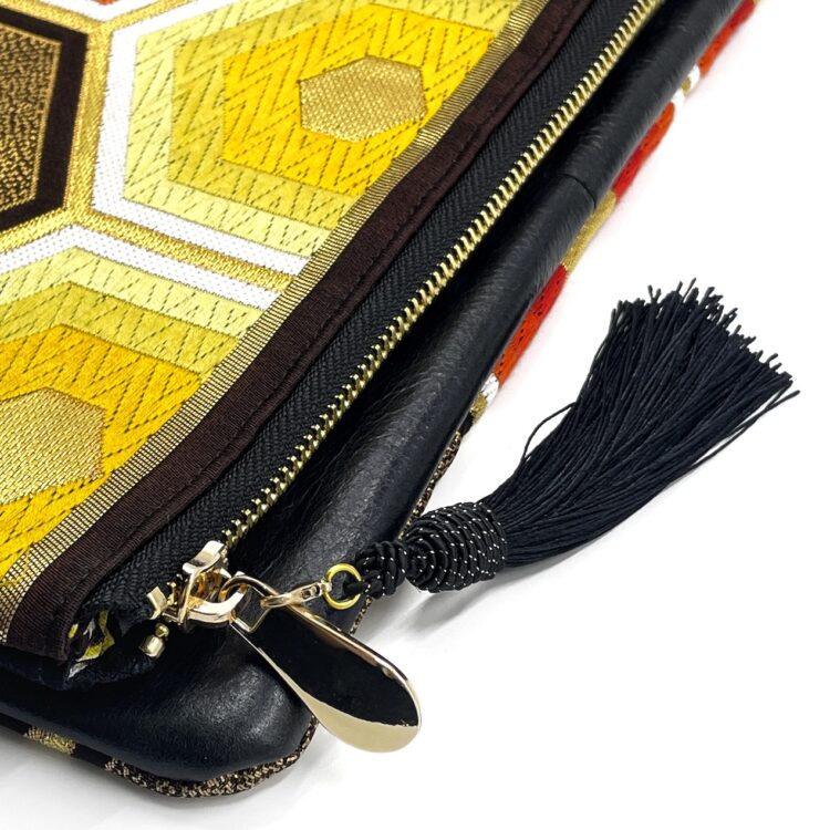 Kimono Clutch Bag Honeycomb Pattern