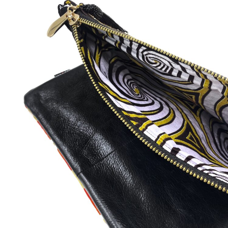 Kimono Clutch Bag Honeycomb Pattern