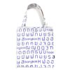 Simple Tote Bag Thai Letters Blue
