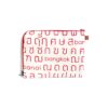 iPad Bag Thai Letter Red